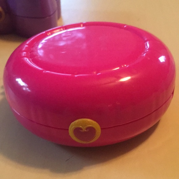 Polly pocket compact playsets (set of 3) cake slice butterfly flamingo pink - Picture 12 of 16